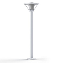 Bermude N° 4; Frosted glass E27 105W; White