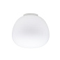 F07E13 01 Fabbian Lumi Mochi PL LED потолочный светильник из белого выдувного стекла белый — фото 1