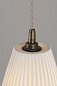 Подвесной светильник Original BTC Large Pleat Antique Brass — фото 3