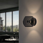 1489005 Luna Astro lighting настенный светильник тёмный дымчатый — фото 4