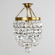 CL0017.BR.SE Roubion Chandelier, Brass