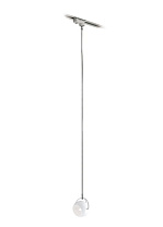 подвесной светильник с многослойным стеклянным абажуром