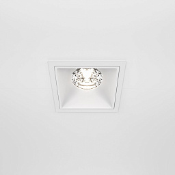 DL043-01-15W4K-SQ-W Maytoni Alfa LED встраиваемый потолочный светильник квадратной формы белого цвета
