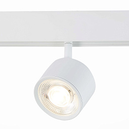 ST353.546.06 ST-Luce Skaylayn 48v магнитный трековый светильник белого цвета с цилиндрическим корпусом 230V