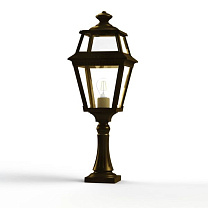 Place des Vosges 2 N° 7; Clear glass E27 105W; Gold patina