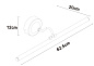 A7912AP-1BK Arte Lamp Sol подсветка для картин LED 1х12W 550Lm 4000K — фото 3