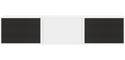 00-007-02_7335221 Bolia Case низкая полка с открытыми секциями