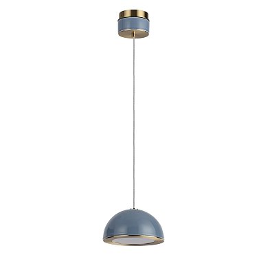 Подвесной светильник Odeon Light Lulu 5452/6LA, синяя керамика
