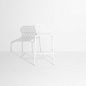 M0745409 WEEK-END Petite Friture Барный стул садовый металлический белый H80 — фото 1