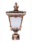 Classic Gate Light In Antique Copper Finish … уличный светильник FOS Lighting DG55-CuAntq-S-GL1