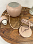 Stone pendant Small Dusty rose Woud, подвесной светильник — фото 6