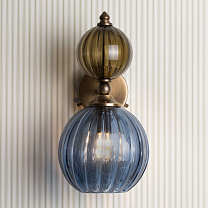 Pop Petite Wall Light бронзовый-джинсовый синий