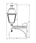 104079008 Roger Pradier Avenue 4 WALL BRACKET IN ALUMINIUM, E27, IP44, CLASS 1, CLEA Накладное бра — фото 1