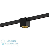 BOX MINI ON TRACK 48V SYSTEM 1.0 LED NON DIM 7W CRI90 3000K BLACK ADAPTER + K HOUSING / I. REFLECTOR Wever Ducre