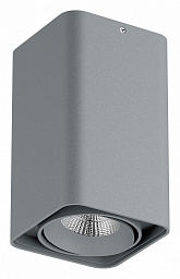 052339-IP65 Lightstar Monocco уличный накладной светильник серый IP65