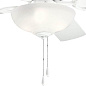52" Sutter Place Select Fan Matte White люстра-вентилятор 339501MWH Kichler — фото 1