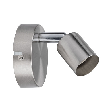 настенный спот с одним цилиндрическим плафоном