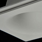 Встраиваемый светильник Gyps modern Maytoni белый DL001-1-01-W