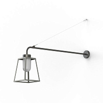 Lampiok 1 N° 6; Frosted glass E27 52W; Silk grey
