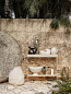 Двухъярусное кашпо Plant Box Ferm Living 110207693 кашемир — фото 1