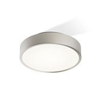 ROUND 30 - Satin-finished nickel / 30 cm