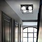Потолочный светильник Lingotto PL2 Ideal Lux 304137, черный — фото 3