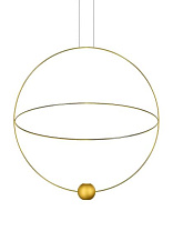 ELARA PENDANT LARGE 10 MT. MATT/GLOSSY GOLD 2700K CE