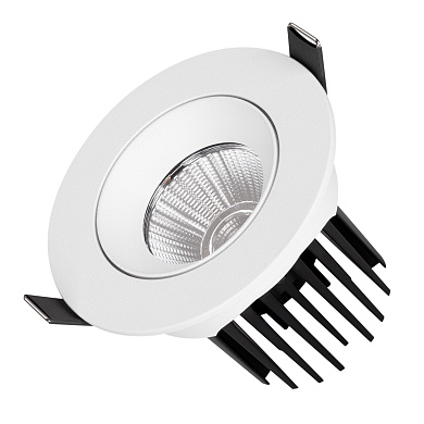 Встраиваемый поворотный светильник Arlight MS-ATOLL-BUILT-TURN-R94-10W