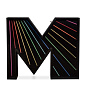 Графический светильник DelightFULL Letter M — фото 2