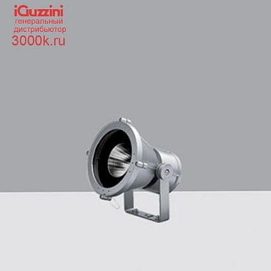 BU90 MaxiWoody                                                                                            iGuzzini Spotlight with bracket - Neutral White COB LED - Integrated electronic control gear dimm 1-10V - Flood optic