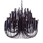 Люстра Arteriors Tilda Large, чёрное дерево и железо — фото 1