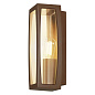 230657 SLV MERIDIAN BOX E27 WL rust IP54 настенный светильник — фото 2