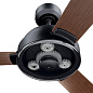 60" Pinion Fan Distressed Black люстра-вентилятор 300253DBK Kichler — фото 3