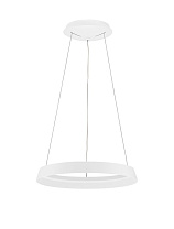 Triac Dimmable Sandy White Aluminium & Acrylic LED 38 Watt 220-240 Volt 2564Lm IP20 2700-3000K CCT by Dip Switch D:45 H:150 cm
