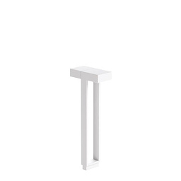 Mile Flos Outdoor Садовый столбик прямоугольный белый f-o-0922