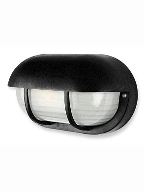 Classic Rounded Black Outdoor Bulkhead Light уличный светильник FOS Lighting Kiwi-BH1