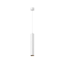P072PL-L12W4K-1 Maytoni Focus подвесной белый светильник с вытянутым корпусом и точечным светом вниз