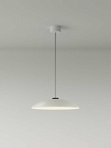 HEADHAT PLATE CIRCULAR METAL CANOPY WHITE SURFACE DIMMABLE D