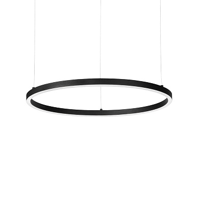 304427 Ideal Lux ORACLE SLIM SP D090 ROUND 3000K DALI BK подвесной светильник черный
