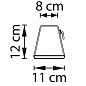 745950 Lightstar Alfa настольная лампа, 5Вт, 3000K, белый