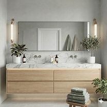 Lemon Squeeze Wall  short -  Single plated brass