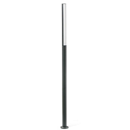 уличный фонарь темно-серый двойной LED 16W