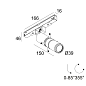 23418 9205 B Delta Light  M20/M26H — трековый светильник Spy 39 Framer — фото 1