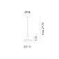 DAL0027O12 Artemide Stablight подвесной светильник — фото 4