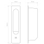 1437041 Keta USB-C Astro lighting светильник для чтения матовый белый — фото 1