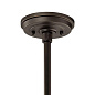 Allenbury 1 Light Convertible Pendant Olde Bronze уличный подвесной светильник 49982OZ Kichler — фото 3