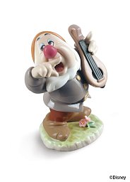 Фарфоровая статуэтка гнома из «Белоснежки» Sneezy Lladro 01009327