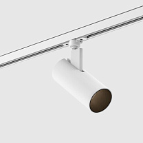 holon 80 directional, on-track 230V, deep recessed louvre, black & white