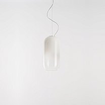 Gople Mini Suspension, белое стекло, белый металл