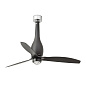 32006-10 ETERFAN LED Matt black ceiling fan with DC motor люстра с вентилятором Faro barcelona